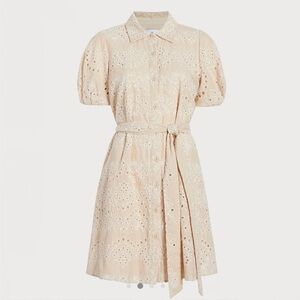 New Sam edelman MINI PUFF SLEEVE EYELET  size 16